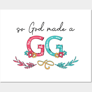 So God Made A Gg Happy Mother's Day Posters and Art